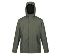 Regatta Mens Sterlings IV Waterproof Jacket - Dark Khaki - XXL - Dark Khaki - 100% Polyester