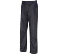 Regatta Mens Stormbreak Waterproof Overtrousers Lightweight Breathable Rain Protection Black