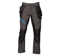 Regatta Mens Strategic Softshell Work Trousers - Grey - Size 40W/32L