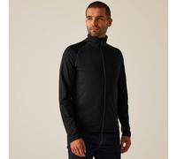 Regatta Men's Stretch Full-Zip Midlayer in Black | Size: XL Regatta Black XL
