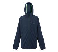Regatta Mens Tahill Full Zip Fleece Jacket - Navy/Green Flash - Navy/Green Flash - M