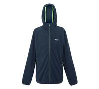 Regatta Mens Tahill Full Zip Fleece Jacket - Navy/Green Flash - Navy/Green Flash - XL