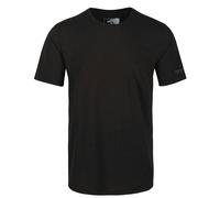 Regatta Mens Tait Lightweight Active T-Shirt - Black - Black - S