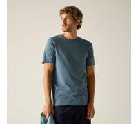 Regatta Men's Tait Short Sleeved Lightweight Active T-Shirt in Mid Blue | Size: 3XL Regatta Mid Blue 3XL