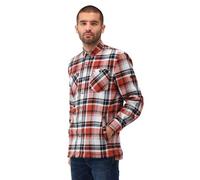 Regatta Men's Thamos Long Sleeved Checked Shirt Burnt Henna Checks XXL Orange