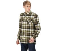 Regatta Mens Thamos Organic Cotton Check Long Sleeve Shirt