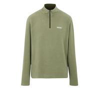 Regatta Mens Thompson Fleece Anti-Pill Midlayer Top Oil Green