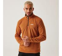 Regatta Men's Thompson Lightweight Half Zip Fleece Burnt Copper, Size: 3XL - Sale