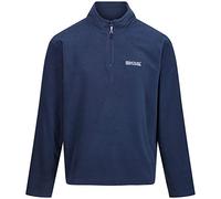 Regatta Mens Thompson Half Zip Lightweight Base layer Micro Fleece Pullover Top-Brunswick Blue-XXXL