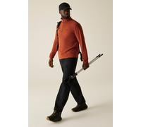 Regatta Men's Thompson Lightweight Half Zip Fleece in Burnt Orange | Size: 3XL Regatta Burnt Orange 3XL