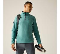Regatta Men's Thompson Lightweight Half Zip Fleece in Turquoise | Size: 5XL Regatta Turquoise 5XL