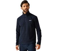 Regatta Mens Fleece Half Zip Thompson Marl Navy Blue Outdoor Thermal Midlayer