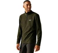 Regatta Mens Thompson Marl Half Zip Fleece Anti-Pill Quick Dry Winter Layer Top