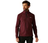 Regatta Men's Half-Zip Fleece Thompson Marl Anti-Pill Quick-Dry Lightweight Maroon 3XL