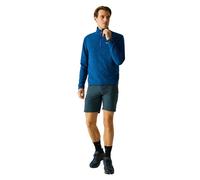 Regatta Mens Thompson Marl Half Zip Fleece Jacket - Olympian Blue - 3XL - Olympian Blue - 70% Polyester/30% Recycled Polyester