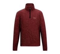 Regatta Mens Thompson Marl Half Zip Fleece Jacket - Dark Maroon - XL - Dark Maroon - 70% Polyester/30% Recycled Polyester