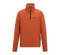 Regatta Mens Thompson Marl Half Zip Fleece Jacket - Rusty Orange - XXL - Rusty Orange - 70% Polyester/30% Recycled Polyester