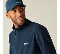 Thompson Marl Half Zip Fleece Moonlight Denim XL