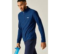 Regatta Men's Thompson Marl Lightweight Half Zip Fleece in Bright Blue | Size: 3XL Regatta Bright Blue 3XL