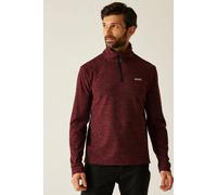 Regatta Mens Thompson Marl Half Zip Fleece Anti-Pill Quick Dry Winter Layer Top