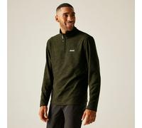 Regatta Men's Thompson Marl Half Zip Fleece, Green