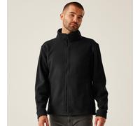Regatta Men's 'Thor' 300 Full Zip Fleece in Black | Size: Large Regatta Black L