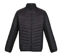 (L, Black) Regatta Mens Tourer Hybrid Padded Jacket