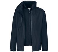 Regatta Mens TRA154 Honestly Made Recycled 3-in-1 Navy Jacket Size Large New
