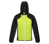 Regatta Mens Trutton Hooded Soft Shell Jacket (Bright Kiwi/Black) - Green - Size 2XL