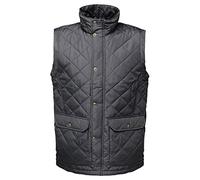 Regatta Men's Tyler Insulated Waterproof Bodywarmer Plain Turtleneck Sleeveless Outdoor Gilet - Perfect for Walking, Hiking & Camping