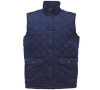 Regatta Mens Tyler Quilted Zip up Sleeveless Jacket Bodywarm RW4581