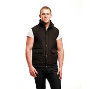 Regatta Professional Men's Water-repellent Tyler Diamond Quilted Insulated Bodywarmer Black, Size: Xxxl