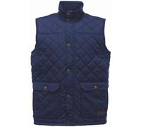 Regatta Mens Tyler Quited Bodywarmer Gilet TRA810 Navy - Size Large