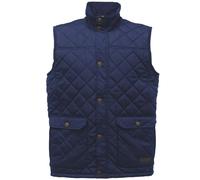 Regatta Mens Tyler Sleeveless Bodywarmer/Gilet - Navy - S - Navy - 100% Polyester