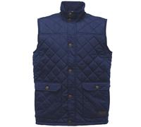 (S, Navy) Regatta Mens Tyler Sleeveless Bodywarmer/Gilet