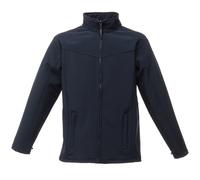 Regatta Mens Uproar Lightweight Wind Resistant Softshell Jacket (Navy/Navy) - Size Small