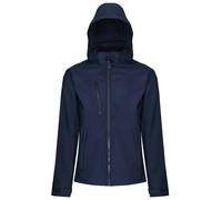 Regatta Mens Venturer Hooded Soft Shell Jacket - Navy/Navy - 3XL - Navy/Navy - 100% Polyester