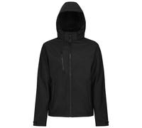 Regatta Mens Venturer Three Layer Soft Shell Jacket (Black) - Size Small