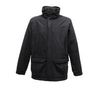 Regatta Mens Vertex III Waterproof Breathable Jacket - Black - Black - L - 100% Polyester