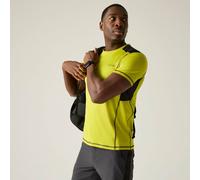 Regatta Men's Virda Short Sleeved Active Mesh T-Shirt in Bright Yellow | Size: Small Regatta Bright Yellow S