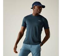 Regatta Men's Virda Short Sleeved Active Mesh T-Shirt in Mid Navy | Size: Large Regatta Mid Navy L