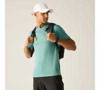 Regatta Men's Virda Short Sleeved Active Mesh T-Shirt in Aqua | Size: Large Regatta Aqua L