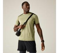 Regatta Men's Virda Short Sleeved Active Mesh T-Shirt in Pale Green | Size: 2XL Regatta Pale Green 2XL