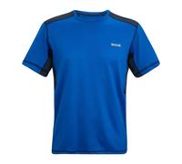 Regatta Mens Virda T-Shirt - Olympian Blue/Navy - L - Olympian Blue/Navy - 65% Polyester/30% Recycled Polyester/5% Elastane