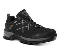 Regatta Mens Walking Shoes Trainers Waterproof Samaris iii Low Lace Up black gra