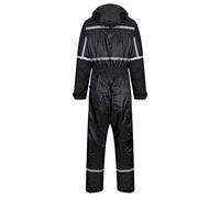 Regatta Mens Waterproof Coveralls (50R) (Black)