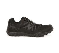 Regatta Men's Edgepoint v3 Waterproof Walking Shoes in Jet Black | Size: 8 Regatta Jet Black 8