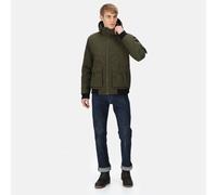 Regatta Men's Breathable Faizan Waterproof Jacket Dark Khaki, Size: 3XL