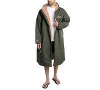 Regatta Mens Waterproof Robe Adults Dark Khaki S/M