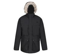 Regatta Mens Waterproof Thermoguard Battery Powered Heating Volter Parka Black, XXL